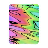 Blurry regenboog magneet (Verticaal)