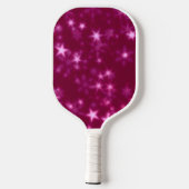 Blurry Stars roze  Pickleball Paddle (Achterkant)
