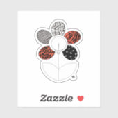 BlurryFlower Vinyl Sticker (Vel)