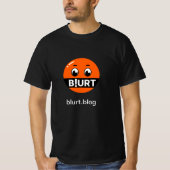 Blurt.blog Basic Donker T-shirt (Voorkant)