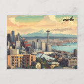 Blury Mass Mailing Seattle briefkaarten (Voorkant)