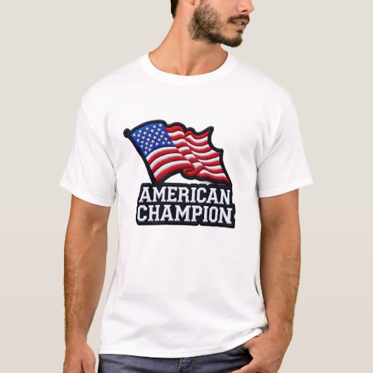 Blusa American Champion.  T-shirt (Voorkant)