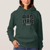 Blusa Arquitetura e Urbanismo Hoodie (Voorkant)