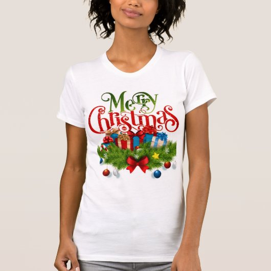 Blusa camiseta de natal  t-shirt (Voorkant)
