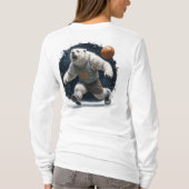 blusa feminina basket  t-shirt (Achterkant)