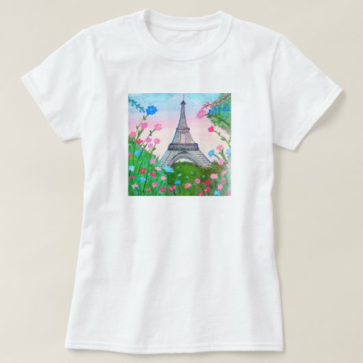 Blusa Paris T-shirt (Design voorkant)