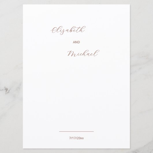 Blush 3D Magnolia Flowers White Menu (Achterkant)