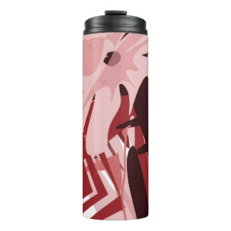 Blush Abstract Travel Thermosbeker