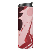 Blush Abstract Travel Thermosbeker (Gedraaid links)