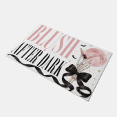 Blush After Dark Coquette Halloween Deurmat (Schuin)
