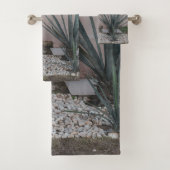 Blush Agave Mexico #1 #wall #art Bad Handdoek (Insitu)