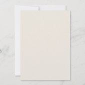 Blush Amethyst Geschilderde Bruiloft Kaart (Achterkant)