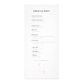 Blush Ampersand Huwelijk | Programma | QR Code (Achterkant)