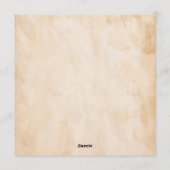 Blush and Boots 40th Rodeo Birthday Party Kaart (Achterkant)