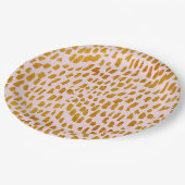 Blush and Gold Leopard Safari Theme Paper Bord (Gekanteld)