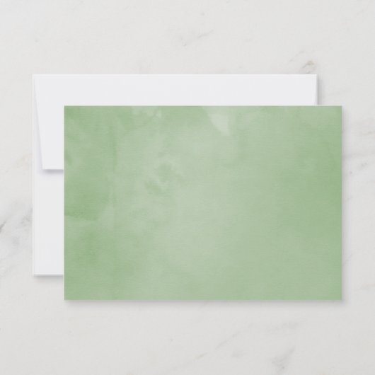 Blush and Sage Weddenschap word m'n Junior Bridesm Kaart (Achterkant)