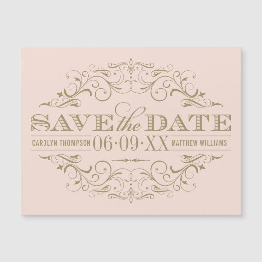  Blush Antiek Vlaanderen Sla de datum op (Voorkant)