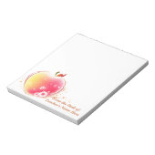 Blush Apple leraar van het bureau van de NAAM hier Notitieblok (Linkerzijde)