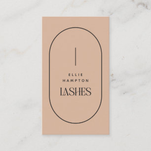 Blush Arch Lashes Beauty Minimalist  Visitekaartje