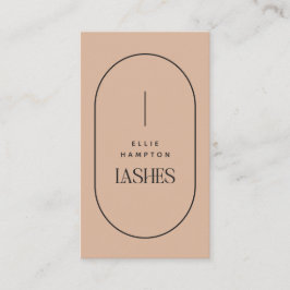 Blush Arch Lashes Beauty Minimalist  Visitekaartje