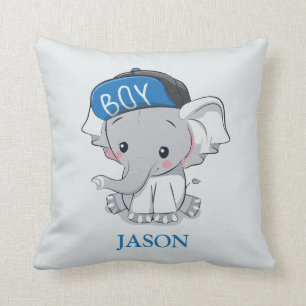 Blush Baby olifant Kussen