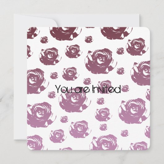 Blush-Baby shower Kaart (Voorkant)