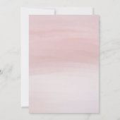 Blush Baby shower Nodig uitvinding uit Kaart (Achterkant)