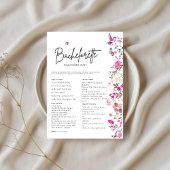 Blush Bachelorette Scavenger Hunt Bruidsspel
