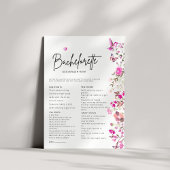 Blush Bachelorette Scavenger Hunt Bruidsspel