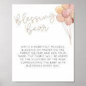 Blush Balloons Blessing Beer Poster (Voorkant)