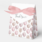 Blush Balloons Verjaardag Bedankt Bedankdoosjes (Voorkant Zijde)
