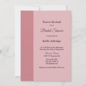 Blush Bar Minimalistisch Modern Kaart (Voorkant)