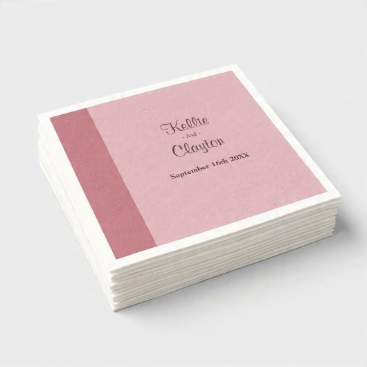 Blush Bar Minimalistisch Modern Servet