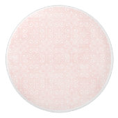 Blush Batik Ceramic Knob. Keramische Knop (Voorkant)