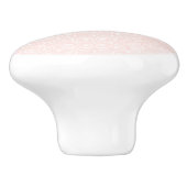 Blush Batik Ceramic Knob. Keramische Knop (Zijkant)