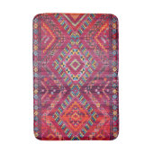 Blush Bazaar: Roze Marokkaanse erfgoed elegantie Badmat (Voorkant Verticaal)