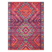 Blush Bazaar: Roze Marokkaanse erfgoed elegantie Tafelkleed (Voorkant)