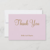 Blush Bedankt voor je kaarten (Voorkant)