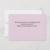 Blush Bedankt voor je kaarten (Achterkant)