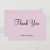 Blush Bedankt voor je kaarten (Voorkant / Achterkant)