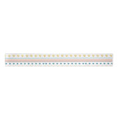 Blush Beige Blue Boho Hearts Stripes Satin Ribbon Satijnen Lint (Voorkant)