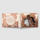Blush Beige Folie Guestbook Beach Uniek gastenboek (Volledig)
