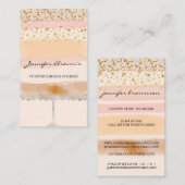 Blush Beige Weddenschap Bled Goods Cake Bakery Visitekaartje (Voorkant / Achterkant)