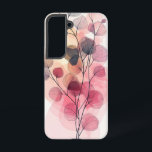 Blush bessen Abstracte telefoonhoes Samsung Galaxy Hoesje<br><div class="desc">Een boeket van abstracte bessen geschilderd in een dromerig palet van paars en roze brengt een frisse en artistieke charme aan uw apparaat.</div>