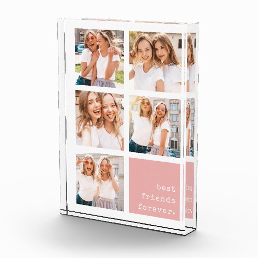 Blush | Best Friends Forever Collage Fotoblokken (Rechts)