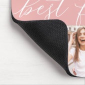 Blush | Beste vrienden Foto Collage Muismat (Hoek)