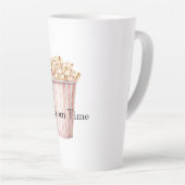 Blush Bioscoop Tijd Popcorn Latte Mok (Rechterhoek)
