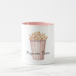 Blush Bioscoop Tijd Popcorn Mok