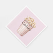 Blush Bioscoop Tijd Popcorn Servet (Hoek)