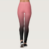 Blush Black Ombre-Leggings Leggings (Achterkant)